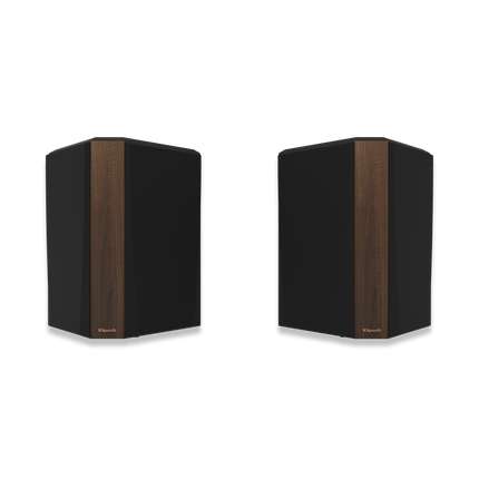Klipsch RP-502S II Walnut, pereche cu grilele montate