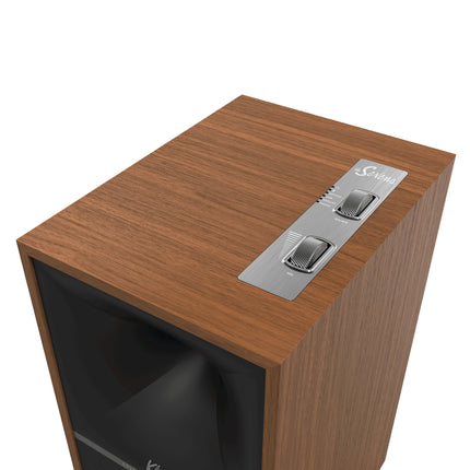 Boxe active Klipsch The Sevens in finisaj nuc, imagine oficiala de produs