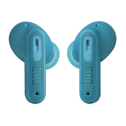 Слушалки JBL Tune Beam 2 (тюркоазено): двете слушалки, изглед отпред