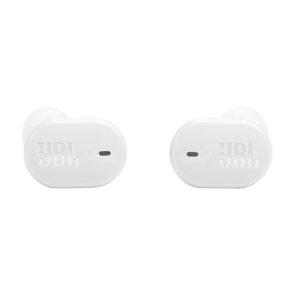 Слушалки JBL Tune Buds 2 (бяло): двете слушалки, изглед отпред