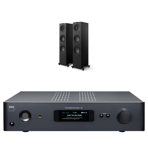 Pachet PROMO KEF Q7 META + NAD C 389