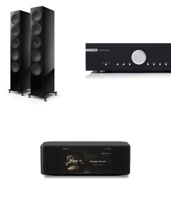 KEF R11 META PROMO пакет + Musical Fidelity M6si + Bluesound Node ICON