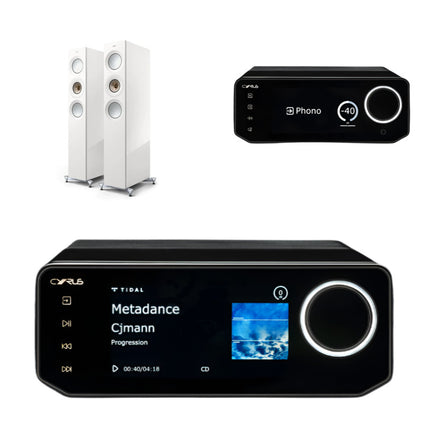 ПРОМО пакет KEF Reference 3 META + Cyrus Audio 40 AMP + Cyrus Audio 40 ST
