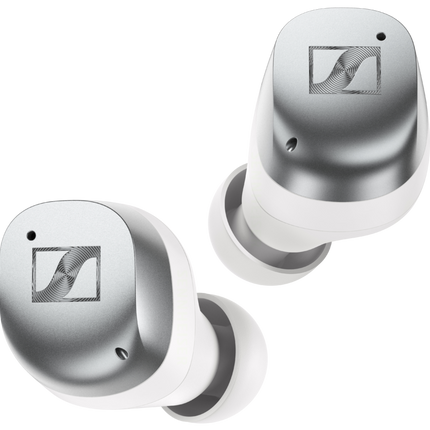 Casti Sennheiser Momentum True Wireless 4, Bluetooth 5.4 resigilat - White Silver