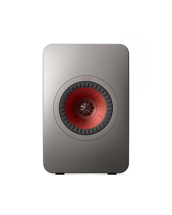 KEF LS50 Meta, finisaj Titanium Grey, vedere frontală