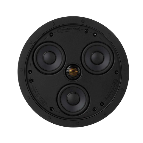 Monitor Audio CSS230 — Alb, cu grilă rotundă inclusă
