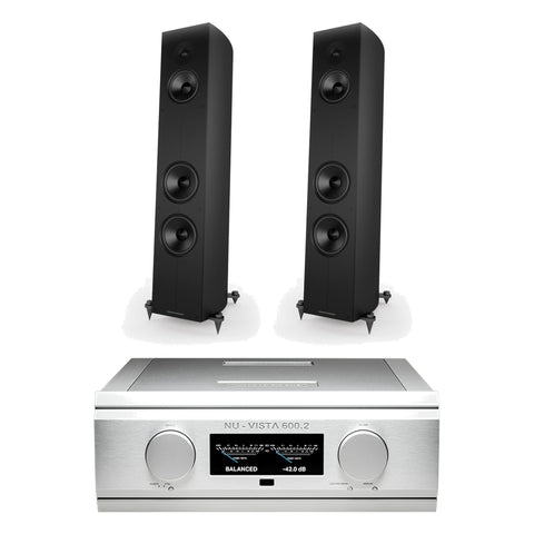 Pachet PROMO Musical Fidelity Nu-Vista 600.2 + Acoustic Energy Corinium