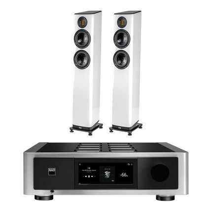 Pachet PROMO NAD M33 V2 + ELAC Vela FS407.2