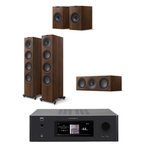 Pachet PROMO NAD T778 + KEF Q11 Meta + KEF Q6 Meta + KEF Q1 Meta