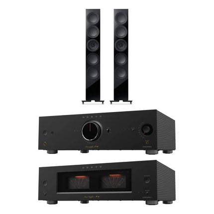 Pachet PROMO Onkyo P-80 + Onkyo M-80 + KEF R11 Meta