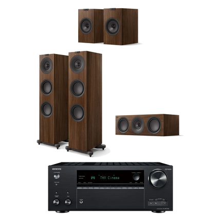 Pachet PROMO Onkyo TX-NR7100 + KEF Q7 Meta + KEF Q6 Meta + KEF Q1 Meta