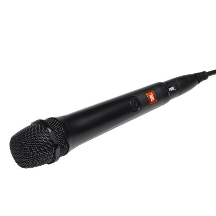 Microfonul JBL PBM100 văzut în unghi
