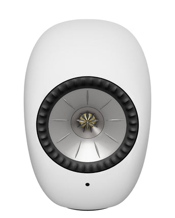 KEF LS Luxe Mineral White — model 3D interactiv