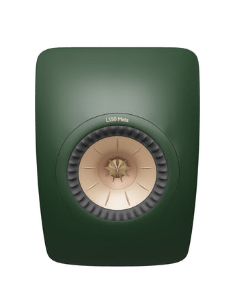Model 3D KEF LS50 Meta, finisaj Moss Green