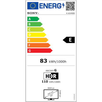 Sony BRAVIA 8 OLED 65XR80