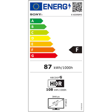 Sony BRAVIA 8M2 OLED 65XR8M2