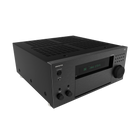 Receiver AV Onkyo TX-RZ70 negru, vazut din trei sferturi