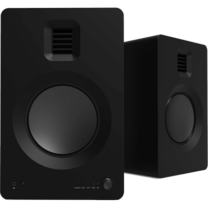 Активни тонколони Kanto Audio TUK Black, чифтът отпред и под ъгъл