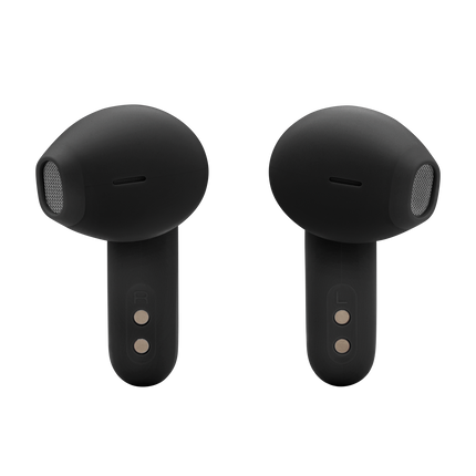 Слушалки JBL Wave Flex 2 (черно): двете слушалки откъм ухото