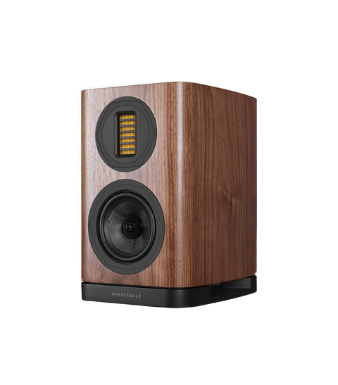 Wharfedale EVO 5.1 — finisaj Walnut, fundal transparent