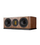 Wharfedale EVO 5.C — finisaj Walnut, fundal transparent
