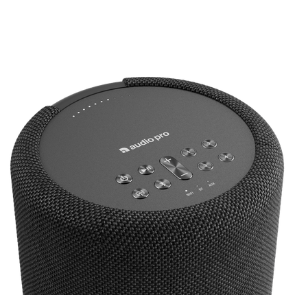 Audio Pro A10 MkII W, finisaj Black, vedere de sus