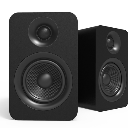 Kanto Audio YUP4 pair in black, front view