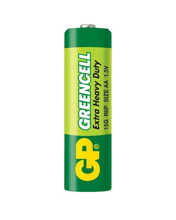 Baterii GP GREENCELL AA (R6), 1.5V, blister 4pcs