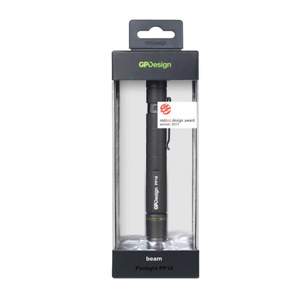 Flashlight GP GPDesign PP16 Penlight, 140 lm, 2xAAA