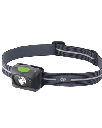 Frontala GP XPLOR PH14, Lumina alba si rosie, 200lm, 3xAAA