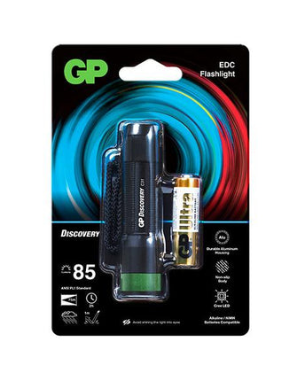 Фенер GP Discovery C31 Everyday Carry, 80lm, 1xAA