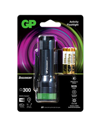 Фенер GP Discovery C32 Outdoor, 300lm, 3xAAA