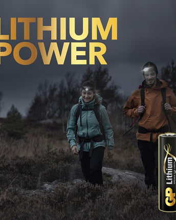 Baterii litiu GP Lithium AA, FR6, 1.5V, blister 2 buc