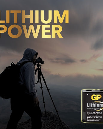 Baterii litiu GP Lithium CR-P2, 6V, blister 1 buc