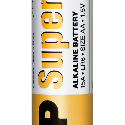 Baterii GP Super Alkaline AA (LR6), folie 12pcs