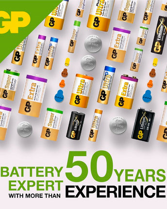 Baterii GP Alkaline  CELL 164, LR60, AG1, 1.5V, blister 10 buc