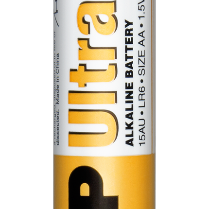 Baterii GP Ultra Alkaline AA (LR6), blister 2pcs