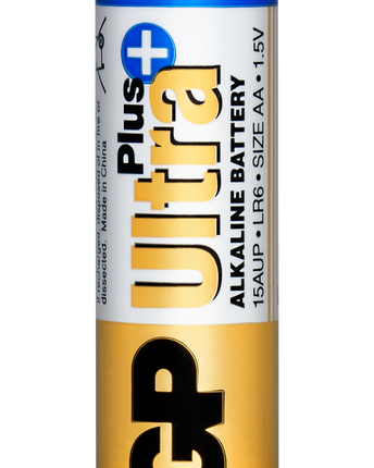 Baterii GP Ultra Plus Alkaline AA (LR6), blister 2pcs