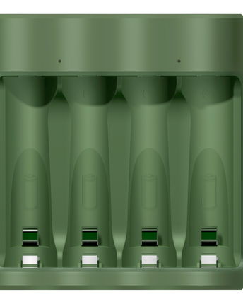 Battery charger GP ReCyko Everyday B421 (USB and Wall Charger) + 4 ReCyko AA 2600mAh batteries