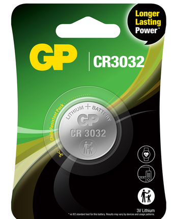 Baterii litiu GP Lithium CELL CR3032, 3V, blister 1 buc