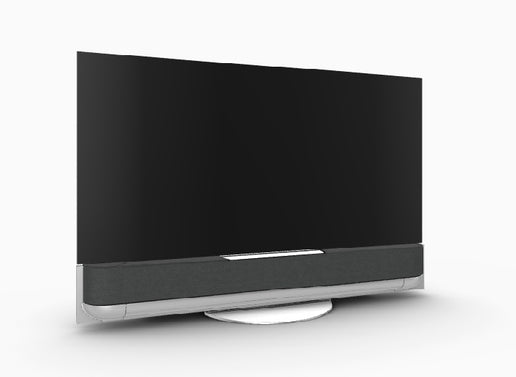 Телевизор и звукова лента Bang &amp; Olufsen BeoSound Theater 55 инча Поставка за маса