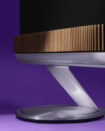 Телевизор и звукова лента Bang &amp; Olufsen BeoSound Theatre 65 инча Моторизирана подова стойка