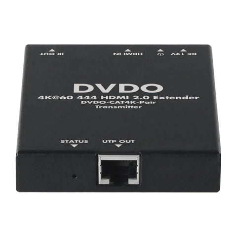 DVDO HDMI Extender at 4K60 over Ethernet (RX/TX) (POC) CAT4K-Pair