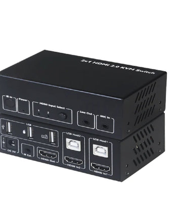 DVDO Switcher 2x1 HDMI 2.0 KVM, HDMI KVM-21