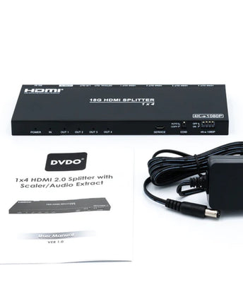 DVDO Splitter 4K HDMI 1-4 cu scalar/extract audio