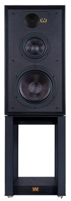 Wharfedale Linton Heritage speakers with stand