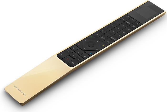 Beoremote One BT în finisaj Brass Tone