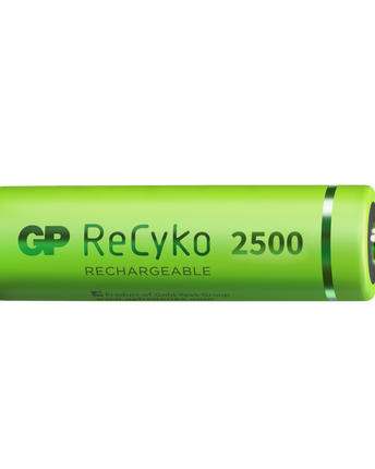 Baterii reincarcabile GP ReCyko AA 2450mAh (R6), ambalaj reciclabil 2pcs